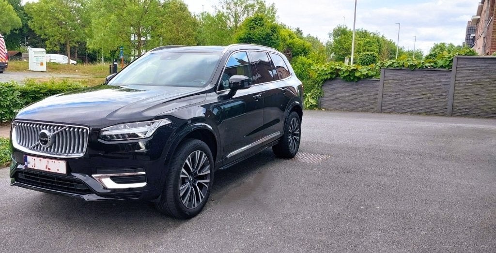 Volvo XC90 2.0 T8 TE 4WD PHEV Recharge Hybride, Auto's, Dealer onderhouden, 4 cilinders, Leder, SUV of Terreinwagen