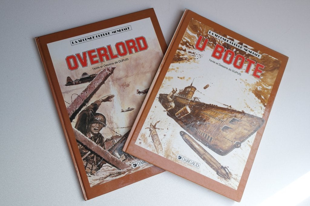 Bd LA SECONDE GUERRE MONDIALE 10 et 11 (EO tbe), Gelezen, "DUPUIS", Ophalen of Verzenden, Meerdere stripboeken