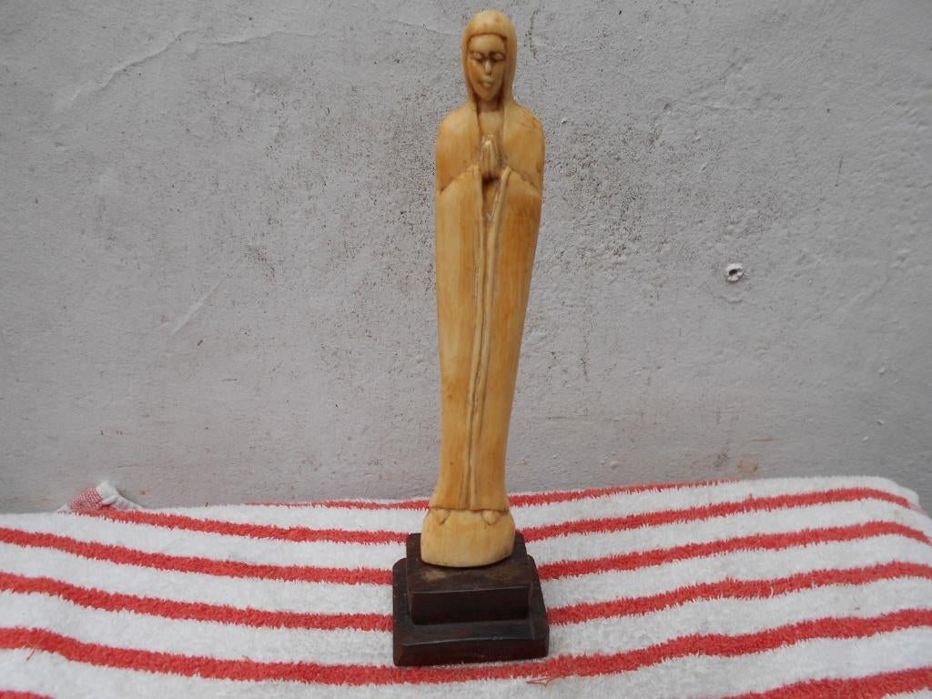 MADONNA-AFRIKA-gesculpteerd  1940, Antiek en Kunst, Ophalen of Verzenden, Afrika