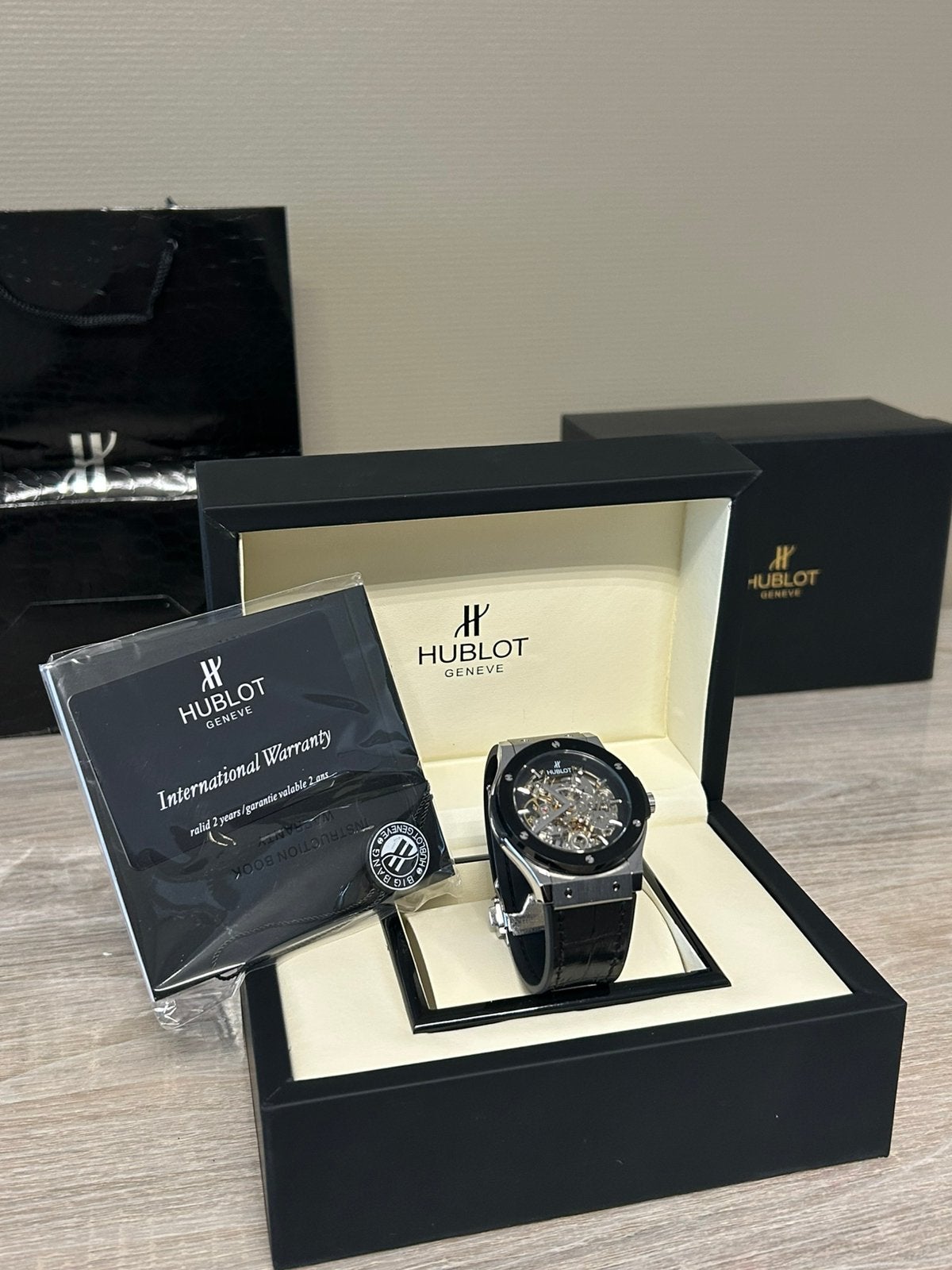 Prachtige Hublot Horloge AUTOMATIC - NIEUW!, Ophalen, Nieuw, Polshorloge