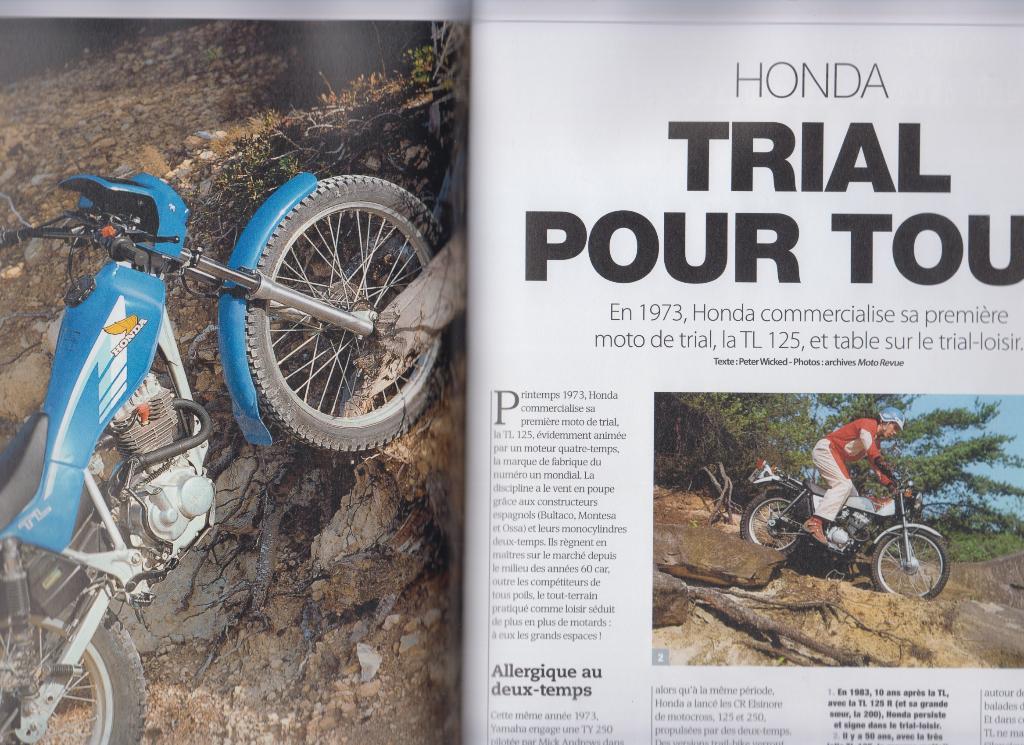 Motos Honda TL trial collection, Verzenden, Gelezen