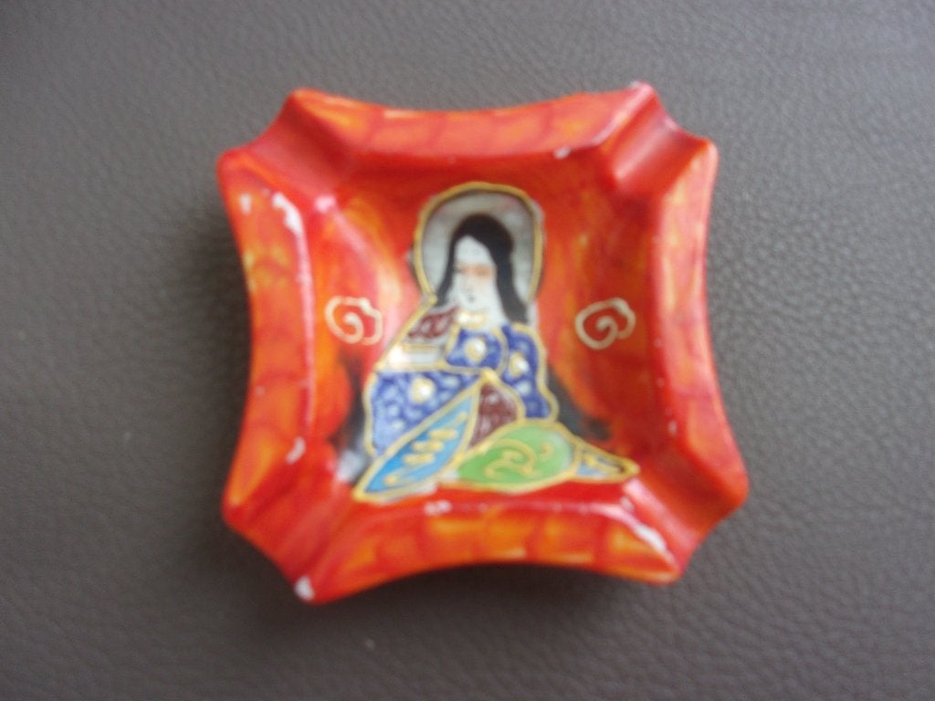 petit cendrier satsuma Japon vintage, Antiquités & Art, Enlèvement ou Envoi