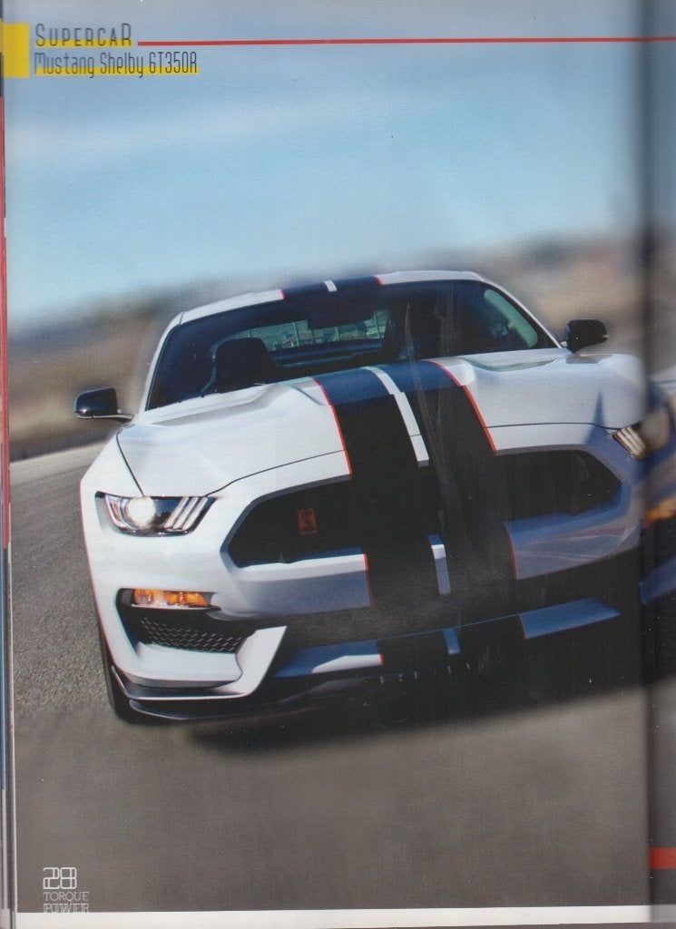 Ford Mustang Shelby GT350A voiture de collection, Boeken, Auto's | Boeken, Verzenden, Gelezen, Ford