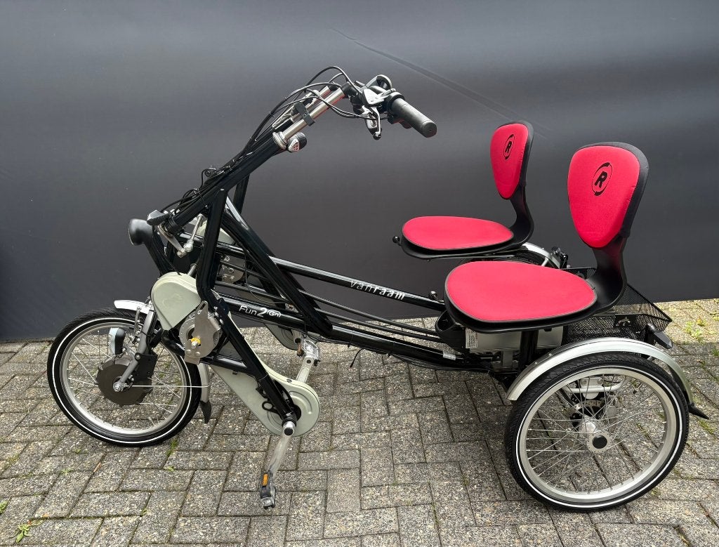 fun2go Van Raam cube duofiets richtingaanwijzers+garantie, Ophalen, Zo goed als nieuw, Fun2go van raam