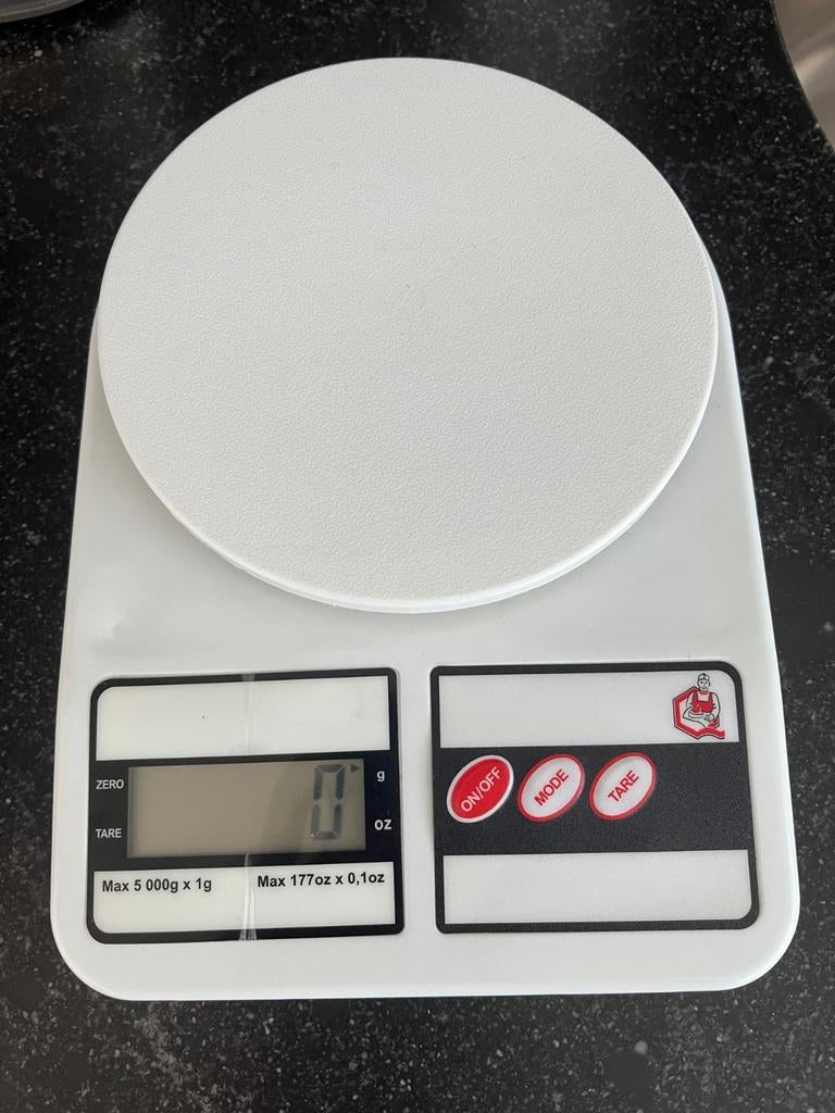 Keuken weegschaal, Enlèvement ou Envoi, Balance de cuisine, Plus fin que 1 gramme, Digital