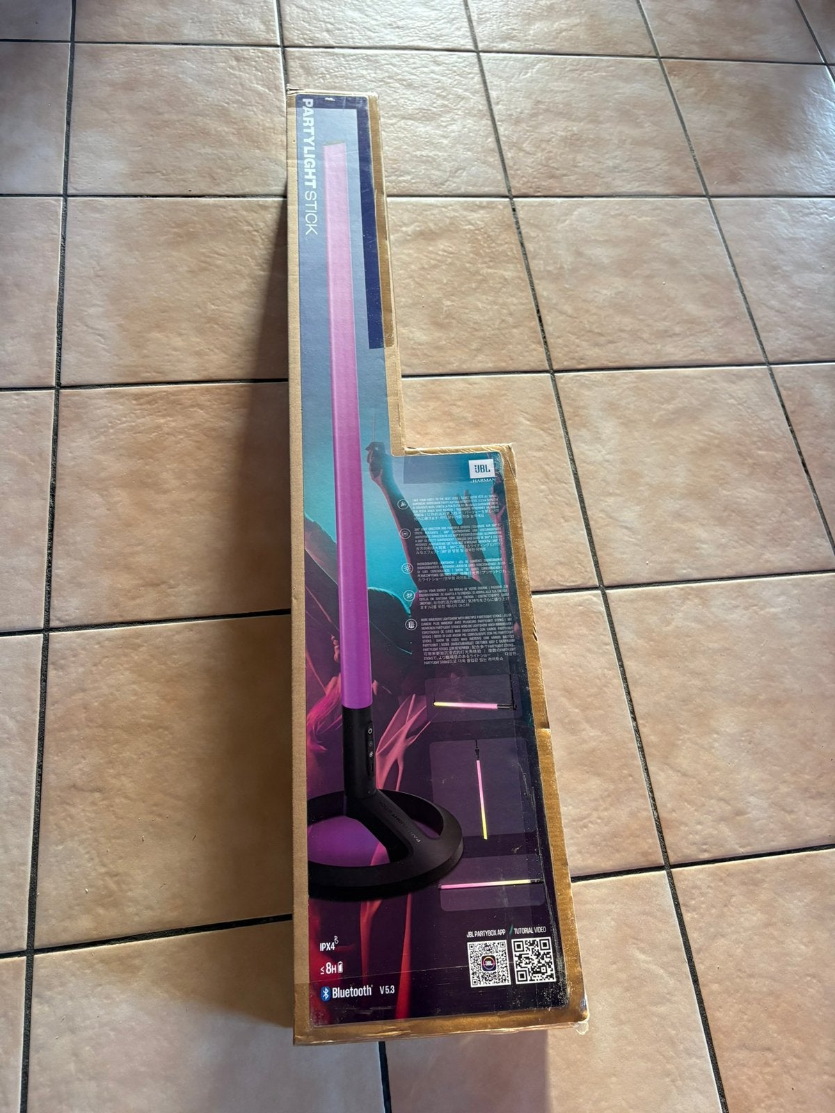 Jbl light party stick, Muziek en Instrumenten, Ophalen of Verzenden, Zo goed als nieuw, Licht, Kleur