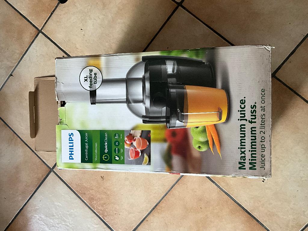 Juicer Philips, Ophalen, Nieuw, Elektrisch, Sapcentrifuge