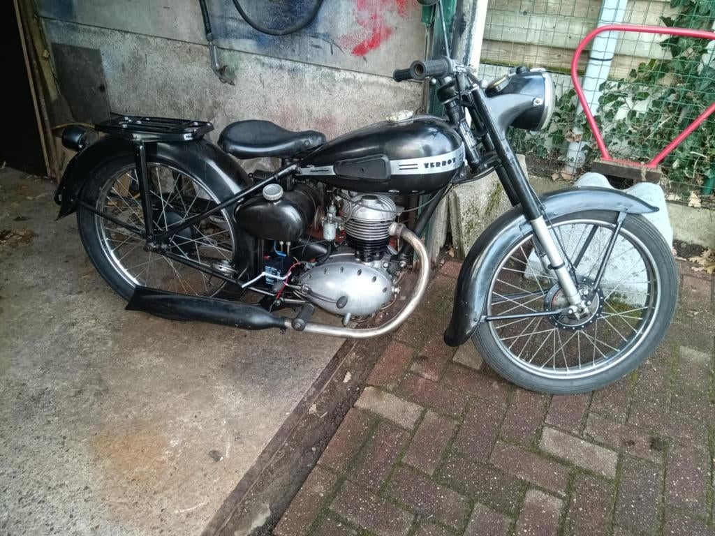 terrot  125 cc 4 takt oltimer moto, Occasion, Autre, 1 cylindre, Manuelle