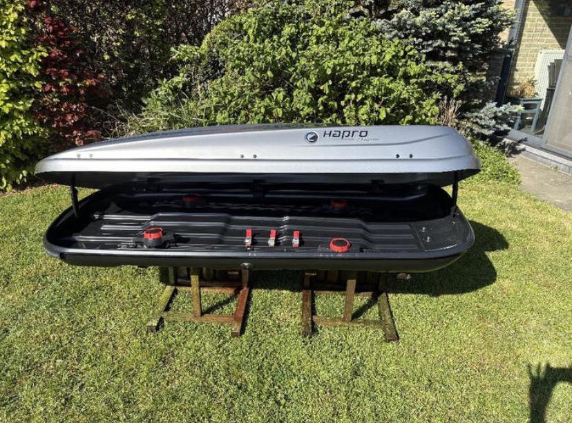 Coffre à skis Hapro Zenith 8.6, coffre à skis Carbon design, Enlèvement, Comme neuf