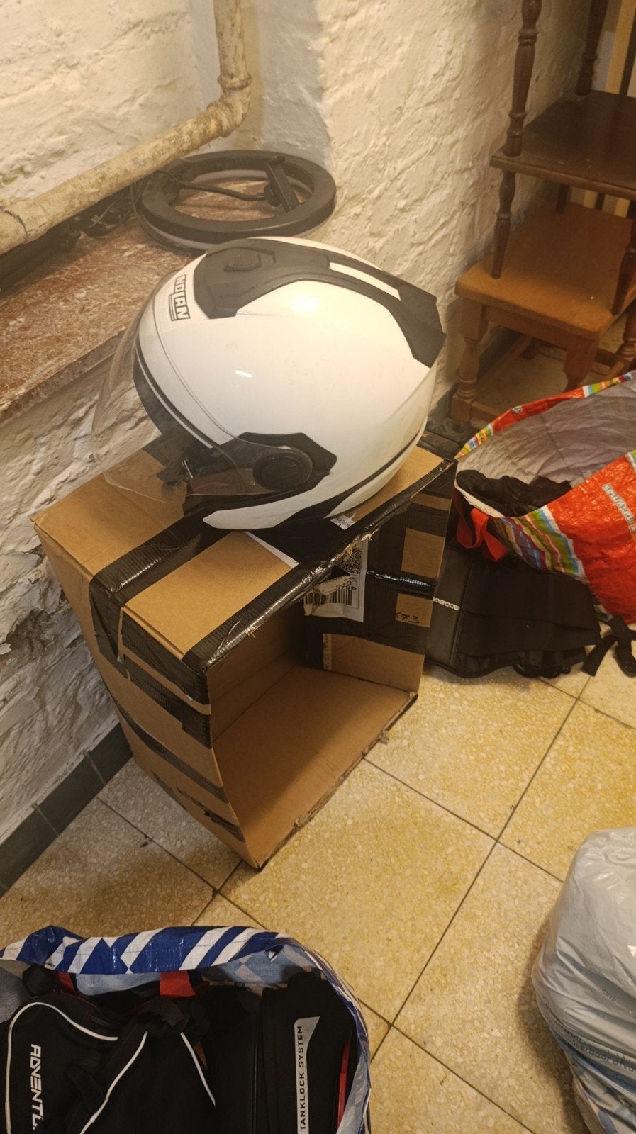 casques vêtements bottes, Motos, Enlèvement