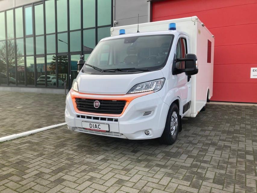 Fiat Ducato Maxi Container Ambulance, Autos, Camionnettes & Utilitaires, Achat, Euro 6, Entreprise, 179 ch