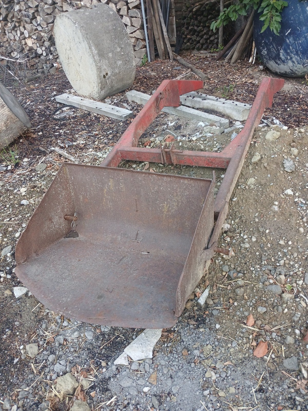voledige frontlader john deere, Ophalen