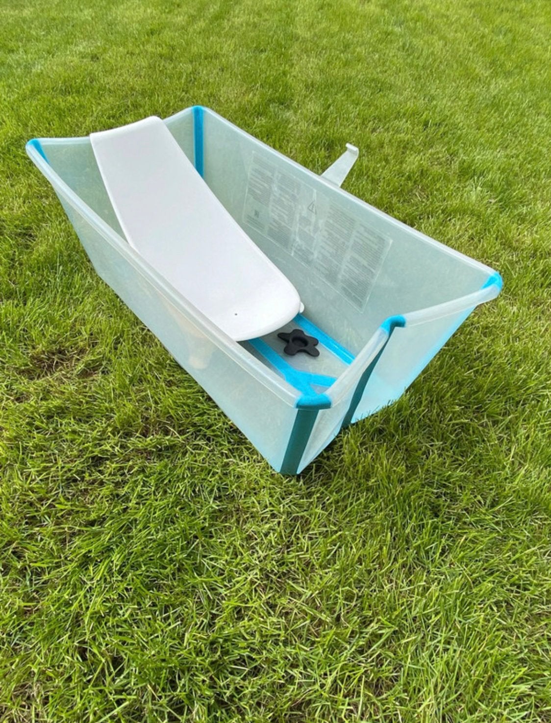 Stokke opvouwbaar babybad met babyschaal. Nieuwprijs 70€., Kinderen en Baby's, Badjes en Verzorging, Gebruikt, Badje, Standaard