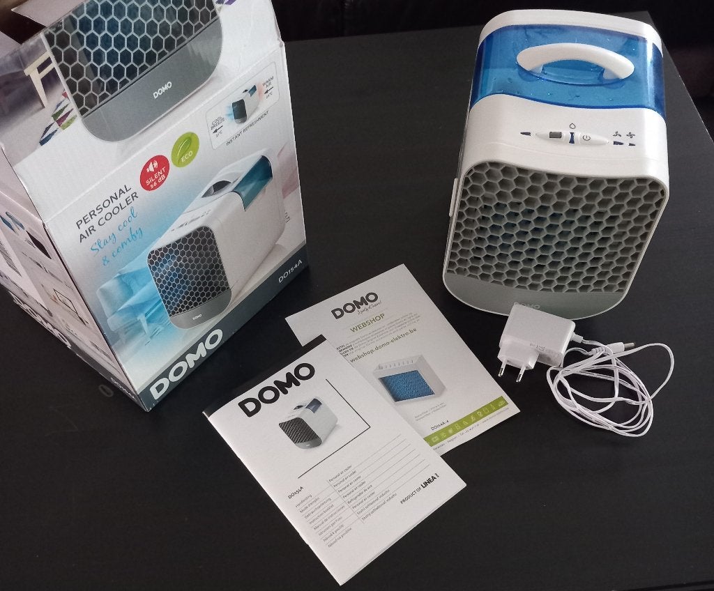 DOMO Personal air cooler, Moins de 60 m³, Comme neuf, Enlèvement, Climatiseur mobile