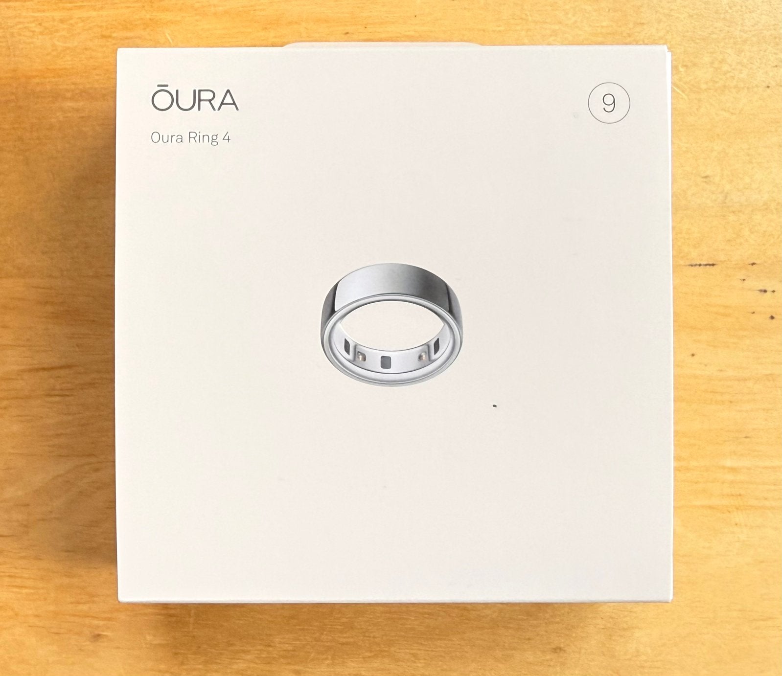 Oura Ring 4 (Taille 9), Bijoux, Sacs & Beauté, Bagues, Enlèvement ou Envoi, Utilisé, Argent, Femme ou Homme