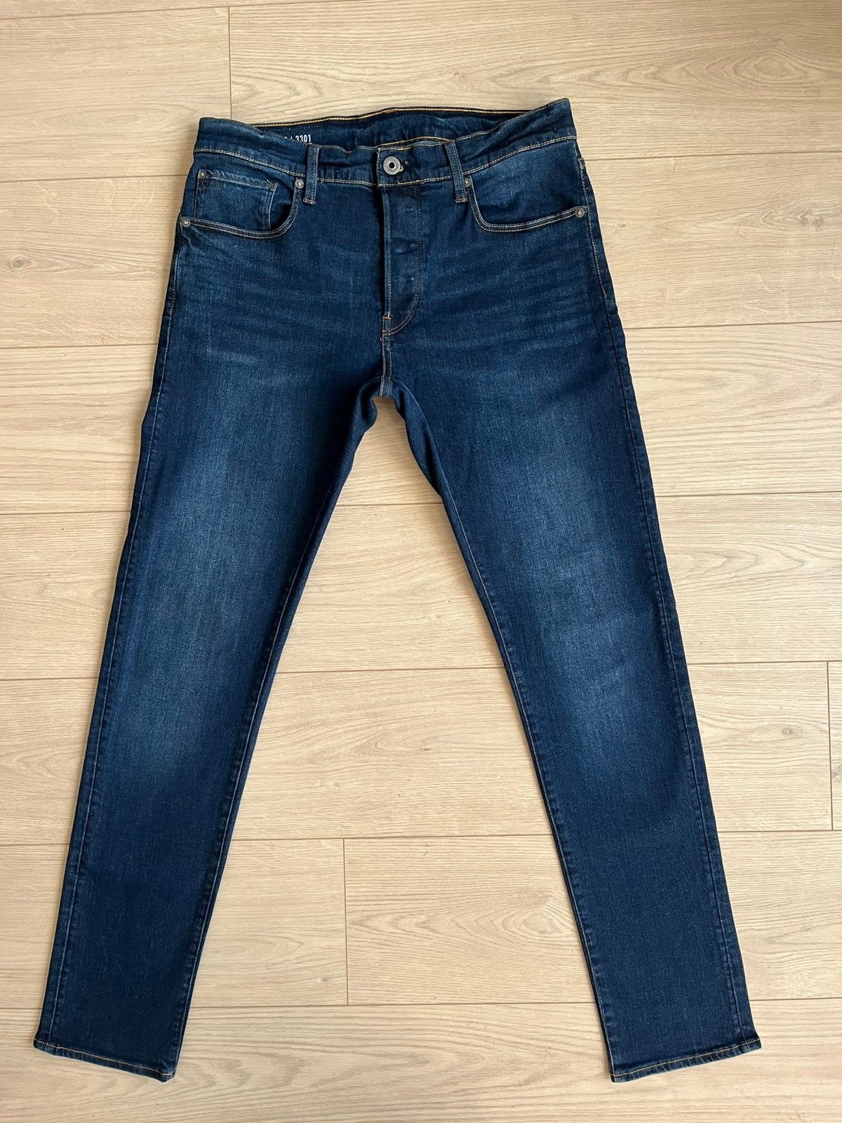G- star RAW 3301 SLIM stretch W33 L34 *NIEUW*, Ophalen of Verzenden, Nieuw, W33 - W34 (confectie 48/50)