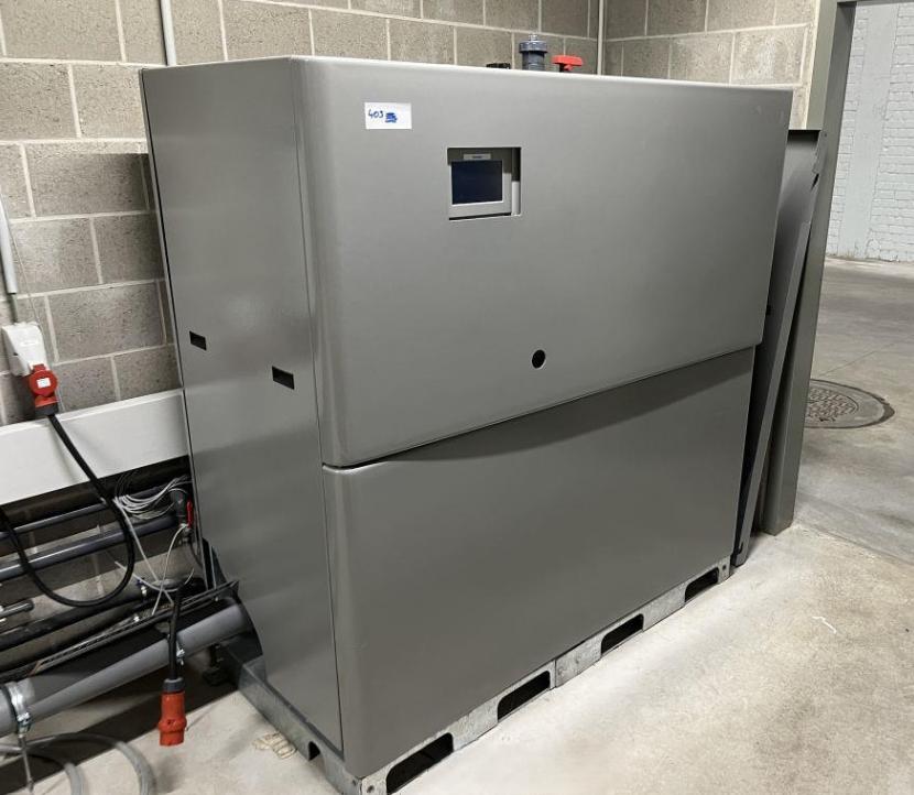 Christ Bioclear waterbehandeling installatie, Ophalen