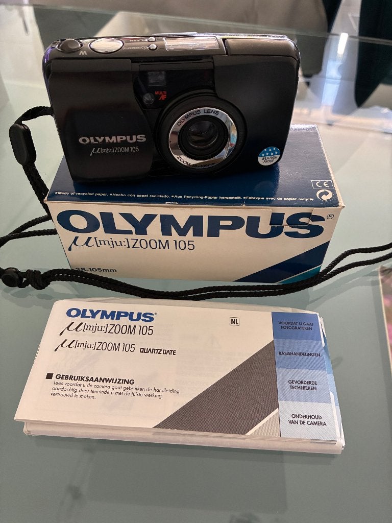 Analoge compact camera, Ophalen, Gebruikt, Compact, Olympus