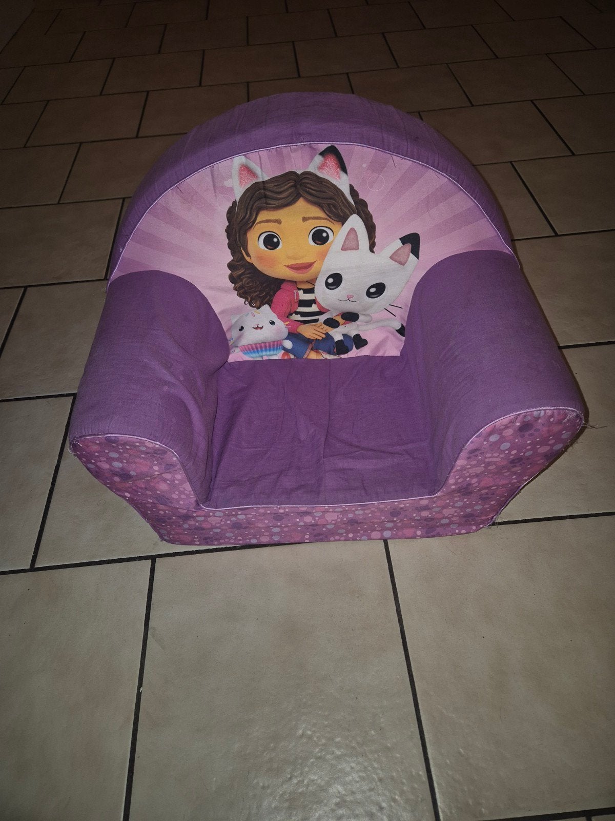 Fauteuil Club Enfant Mousse – Gabby et la Maison Magique, Enlèvement