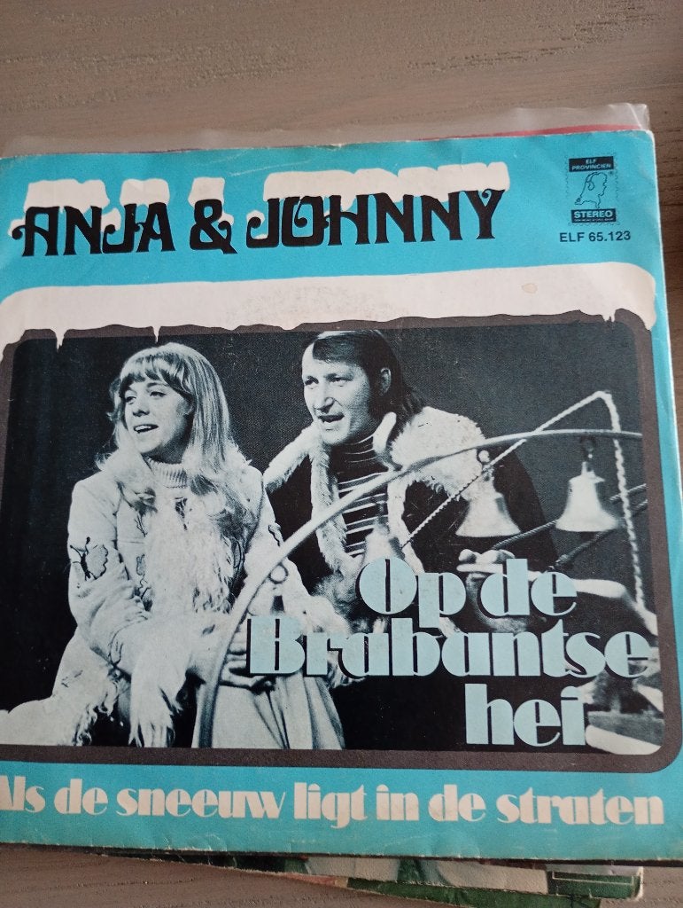 Anja en Johnny - Op de Brabantse hei, CD & DVD, Vinyles Singles, En néerlandais, Enlèvement ou Envoi, Pochette photo, 7 inch