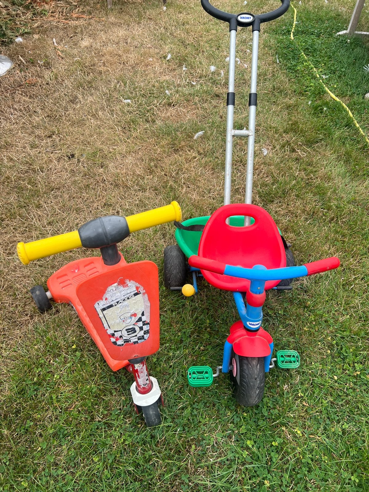 Tricycle et trottinette enfants bon état 10€, Enlèvement ou Envoi, Comme neuf