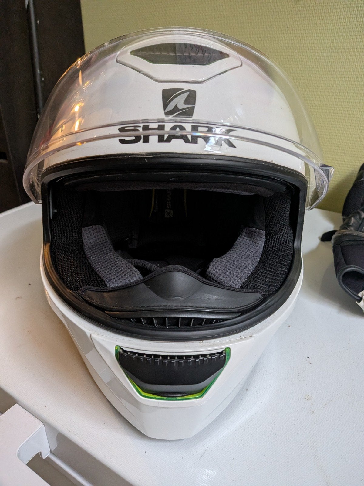 motorcycle helmet Shark skywall, Motoren, Ophalen of Verzenden, Shark