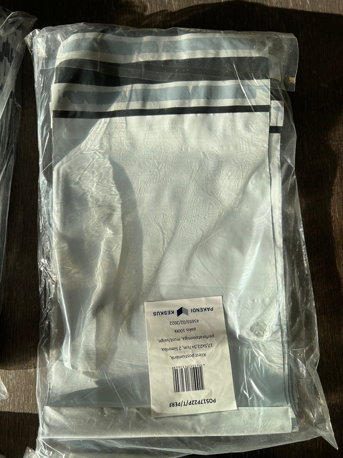 350 nieuwe verzendzakken – dubbele plakstrip – €20, Ophalen