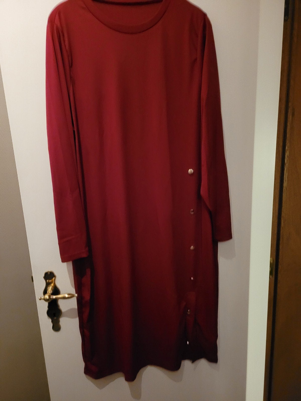 damesjurk rood maat 3xl (48/50)nieuwstaat, Enlèvement ou Envoi, Neuf, Rouge, Robe