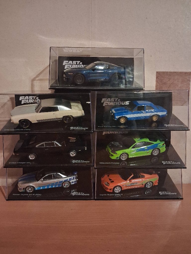 Voitures miniatures fast and furious 1/43, Enlèvement, Comme neuf