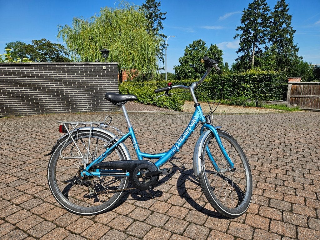 Meisjesfiets 24" Minerva Lady City, Ophalen, Velgrem, Versnellingen, Minerva