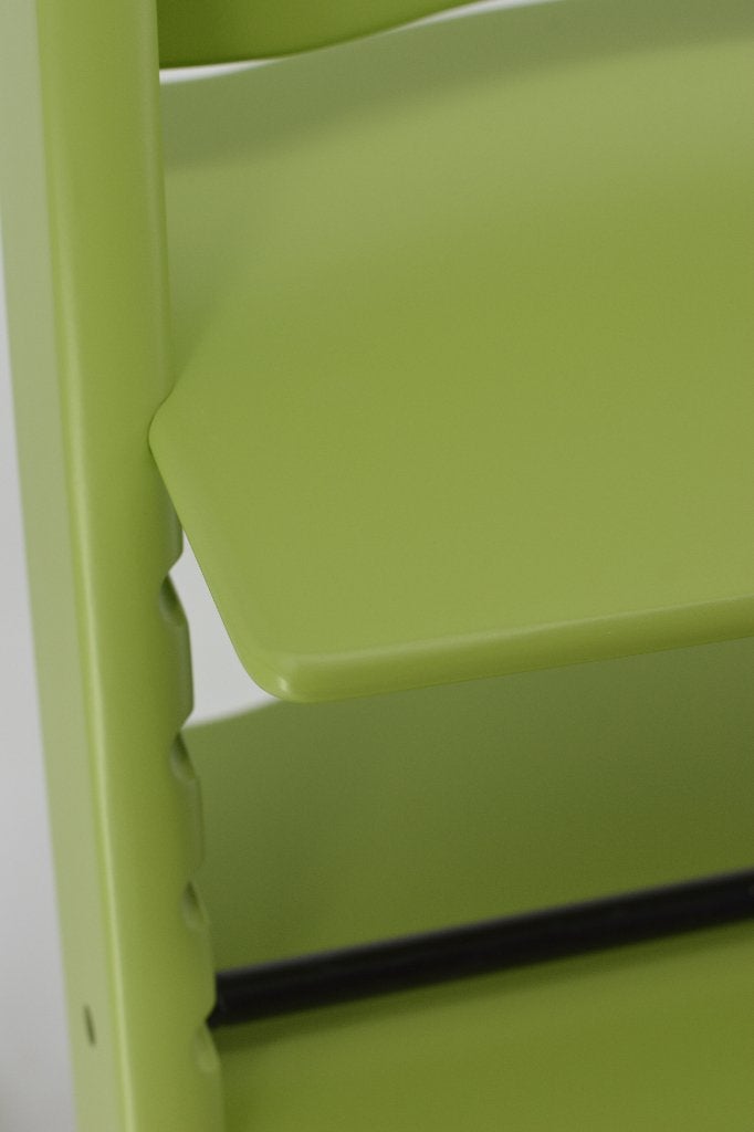 Stokke Tripp Trapp Lime Green – Refurbished Tripp Trapp, Verzenden, Zo goed als nieuw, Meegroeistoel, Aanschuifbaar