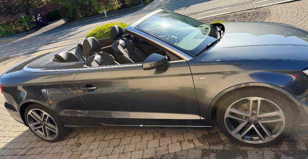 Audi A3 Cabrio, S-Line 150pk - in TOPSTAAT! Nieuwe prijs !!, Auto's, Audi, Particulier, A3, ABS, Adaptive Cruise Control, Airbags