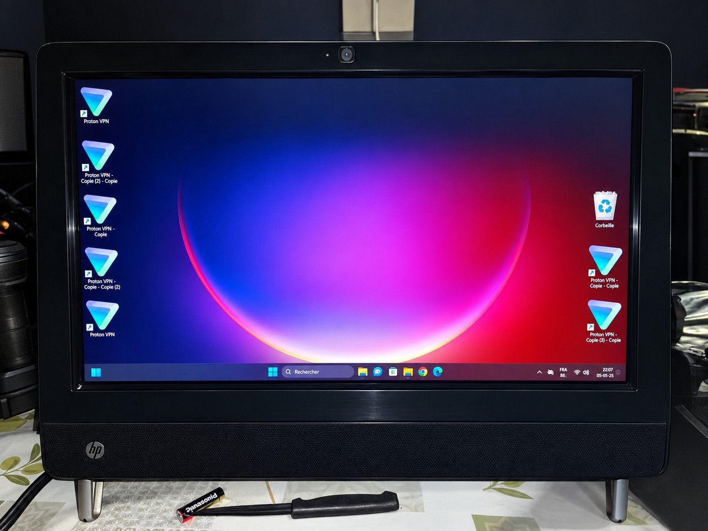HP laptop touch SSD nieuw Windows11 6 Gb RAM office pro, Computers en Software, Ophalen of Verzenden