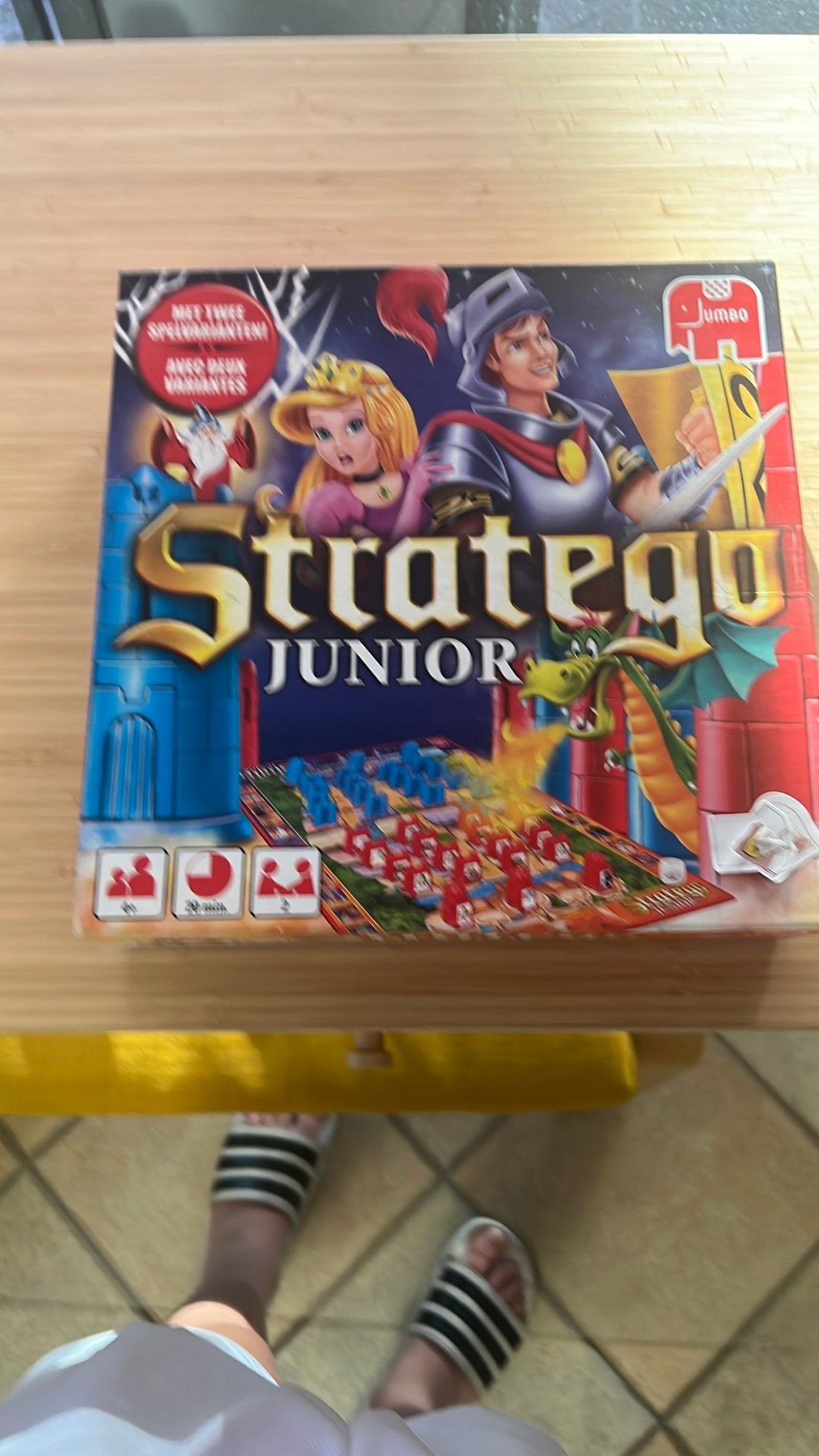 Stratego junior, Hobby en Vrije tijd, Gezelschapsspellen | Bordspellen, Een of twee spelers, Ophalen, Gebruikt