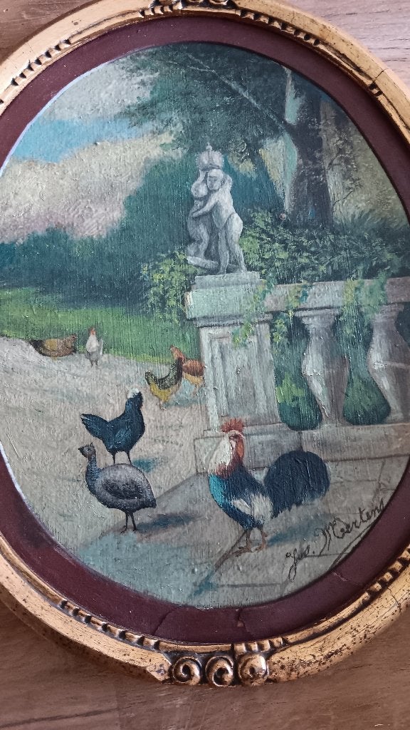 Schilderij Jos Mertens, Antiquités & Art, Enlèvement, Signé
