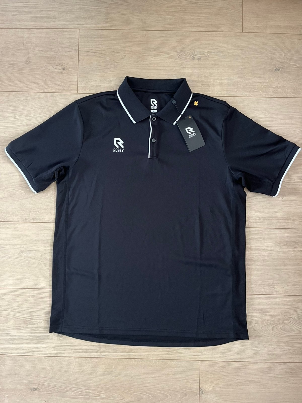 Robey Allrounder polo shirt maat XL *NIEUW*, Ophalen of Verzenden, Nieuw, Maat 56/58 (XL), Zwart