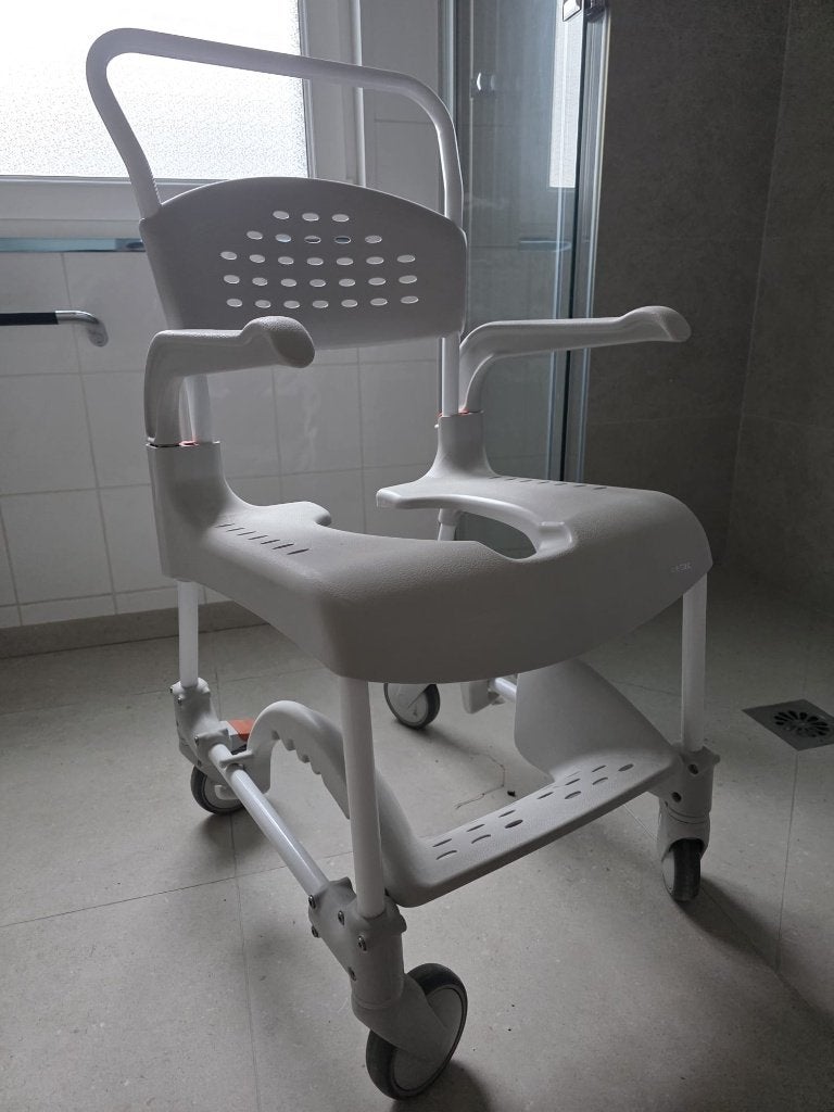 Chaise percée - ETAC, Divers, Enlèvement ou Envoi, Comme neuf, Fauteuil roulant manuel