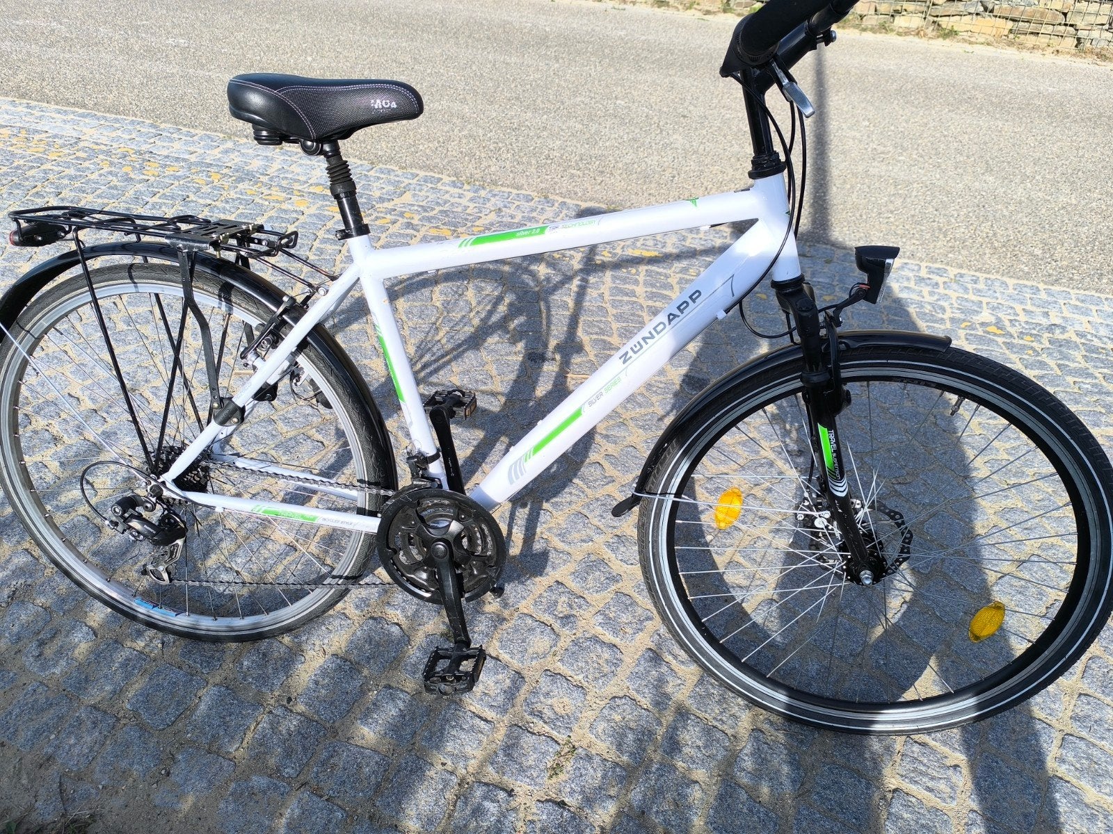 Zundapp Heren sportfiets uitstekende conditie lightweight, Fietsen en Brommers, 28 inch, Gebruikt, Schijfrem, 53 tot 57 cm