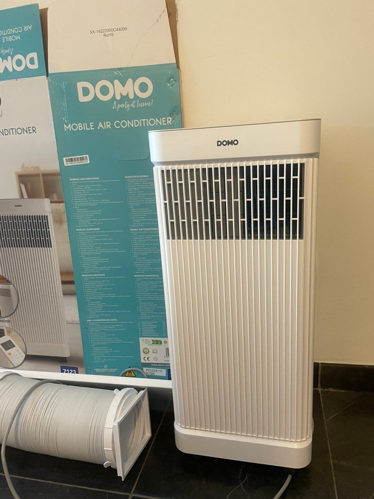 Mobiele airco domo nieuw, Ophalen, Zo goed als nieuw