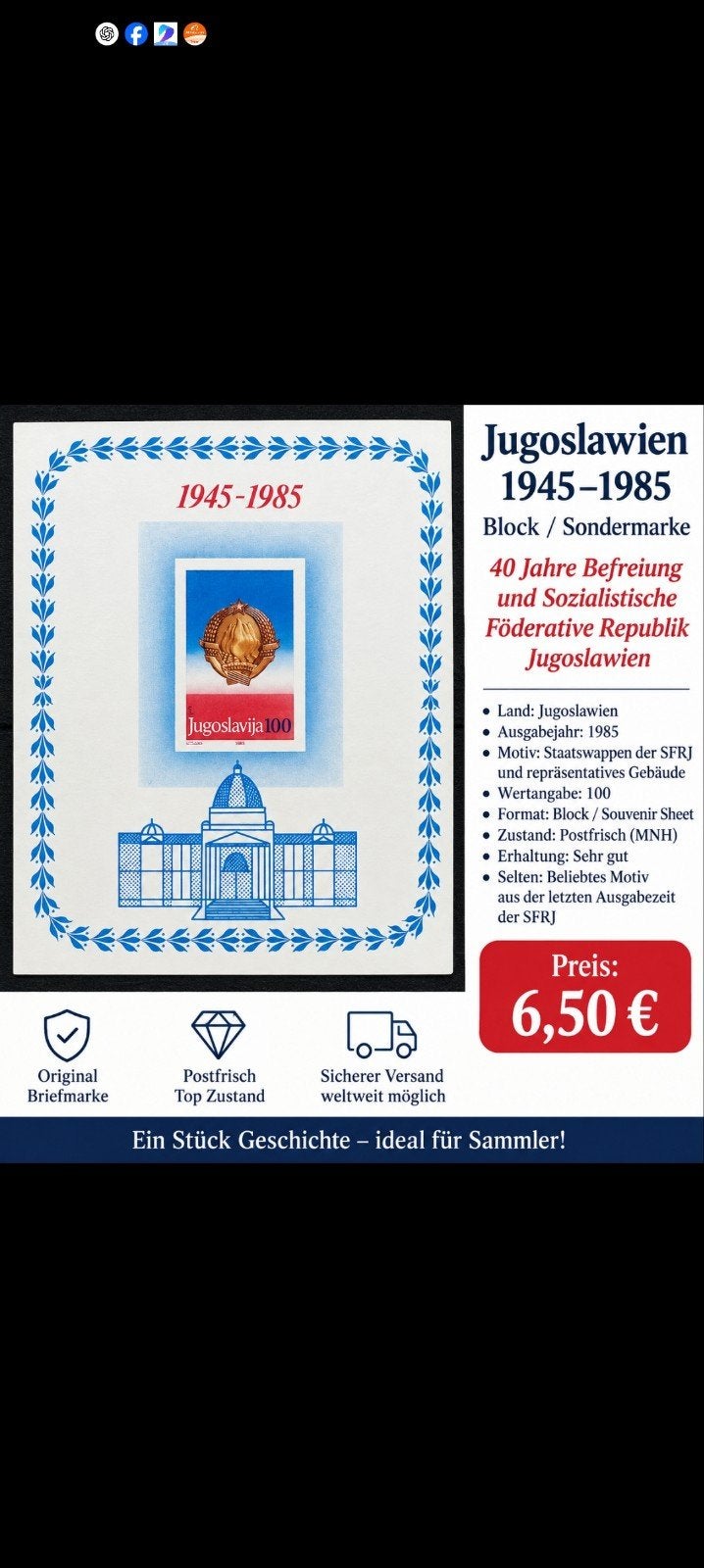 postzegel, Ophalen of Verzenden