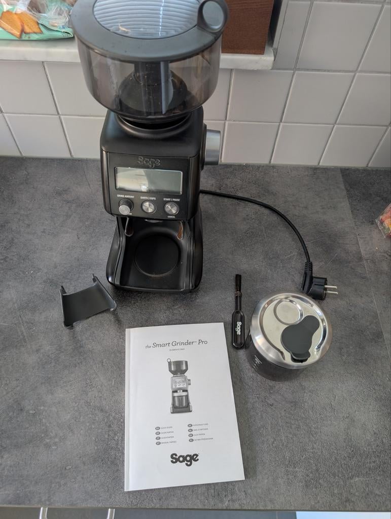 Sage the Smart Grinder Pro, Ophalen, Zo goed als nieuw, Sage, Koffiemolen