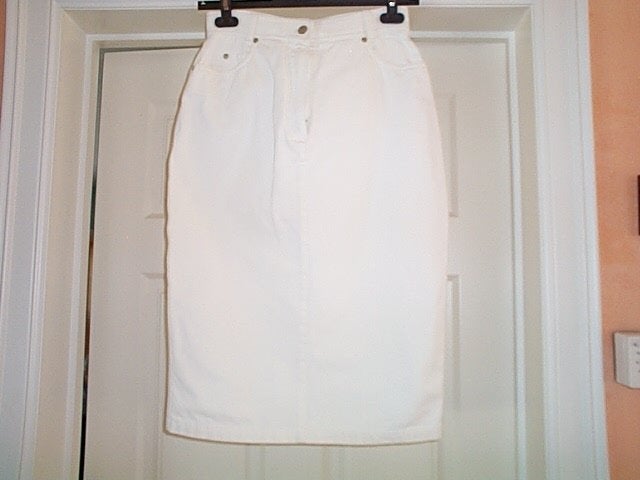 Mooie NIEUWE lange rok BANDOLERA JEANS 36/38, Kleding | Dames, Wit, Nieuw, Ophalen of Verzenden, Maat 36 (S)