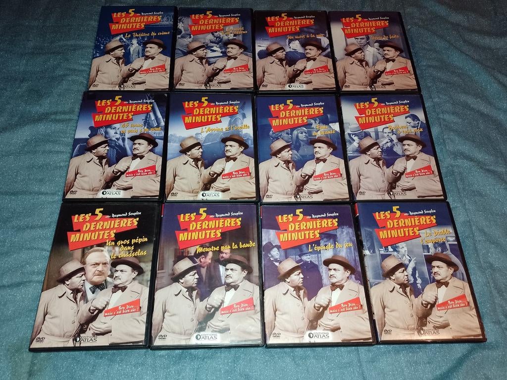 Te koop lot van 20 dvd's uit de serie The Last 5 Minutes, Vanaf 9 jaar, Ophalen of Verzenden, Zo goed als nieuw, Drama