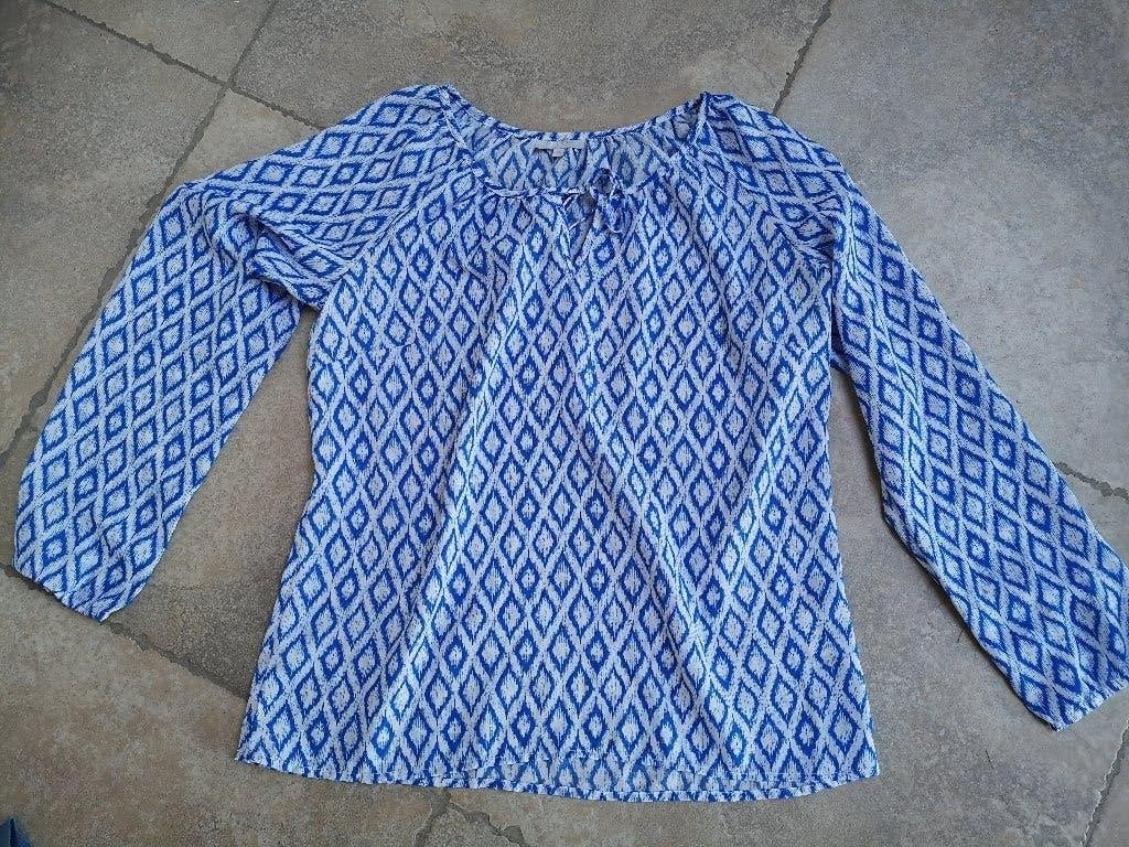 Prachtige blauwe bloes mt Large, Taille 42/44 (L), Enlèvement ou Envoi, Lola & Liza, Comme neuf