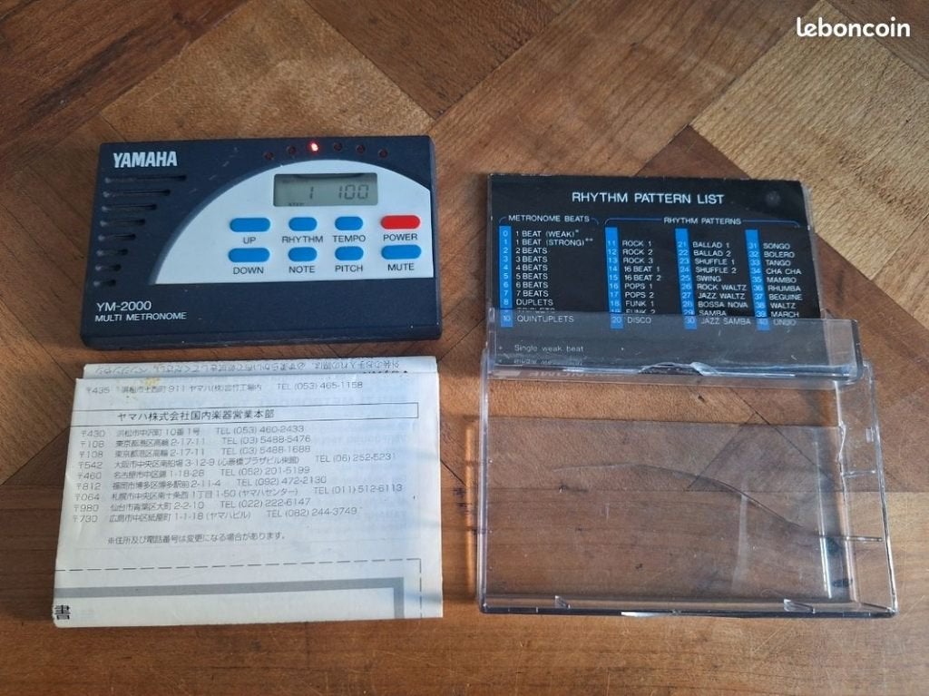 Yamaha YM-2000 Multi Metronome, Musique & Instruments, Effets, Enlèvement, Utilisé