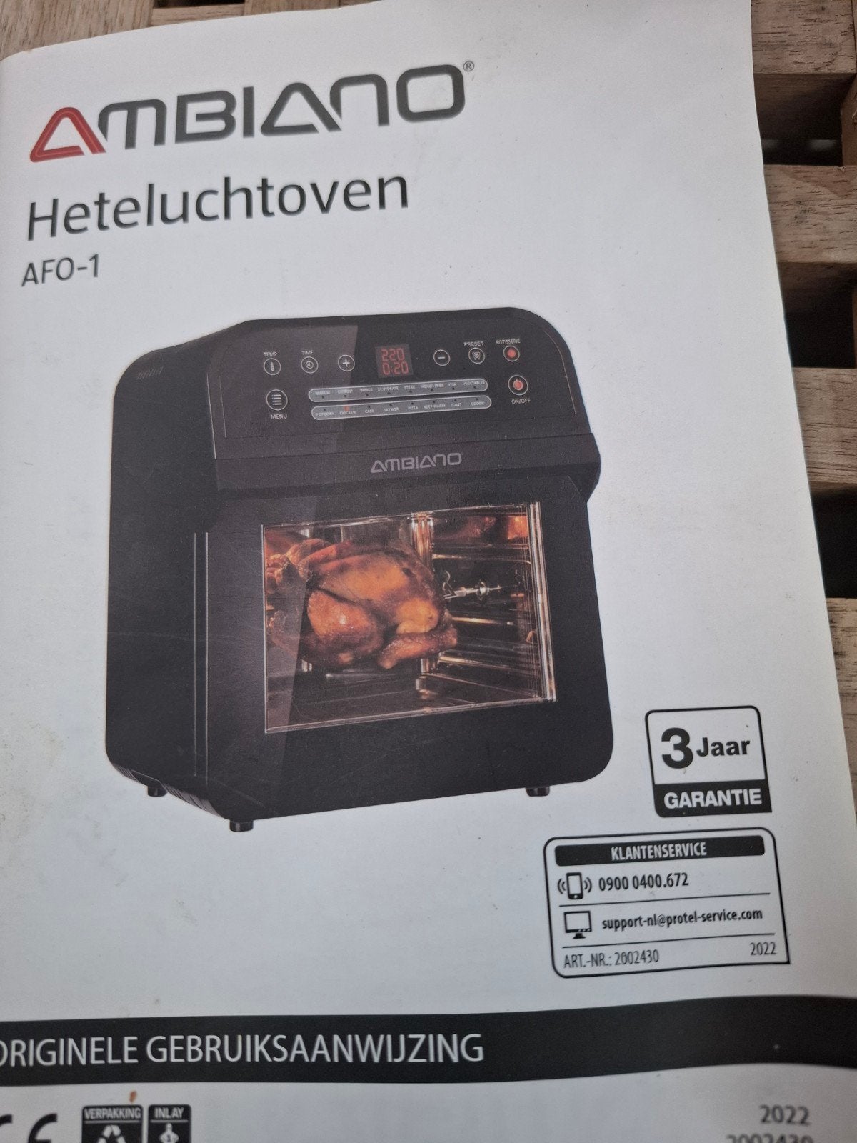 Heteluchtoven, Huis en Inrichting, Keuken | Keukenbenodigdheden, Ophalen