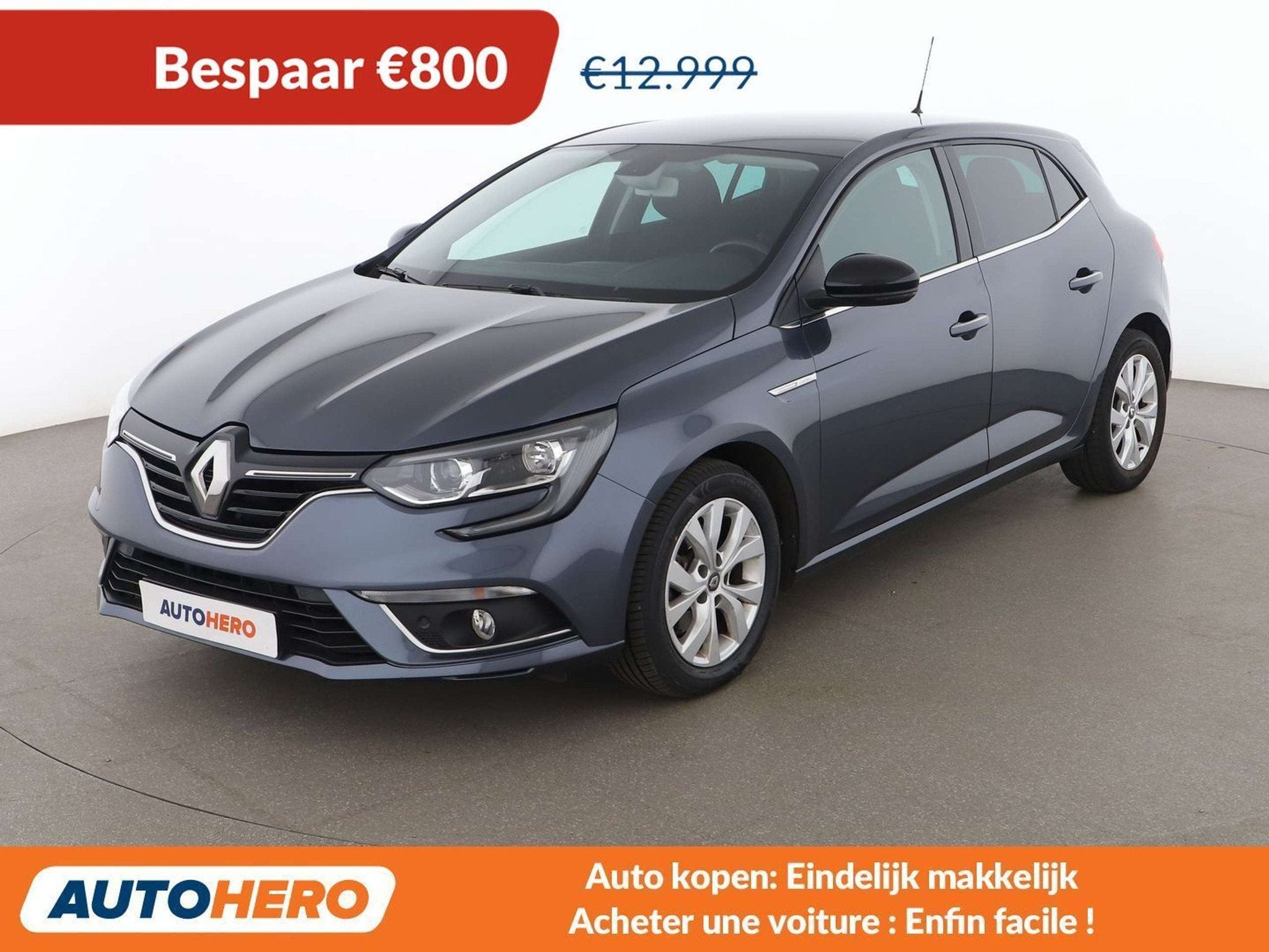 Renault Mégane 1.3 TCe Limited, Autos, Achat, 140 g/km, Euro 6, Noir