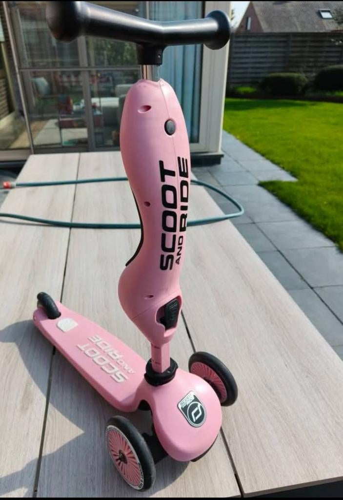 Scoot and ride, Ophalen