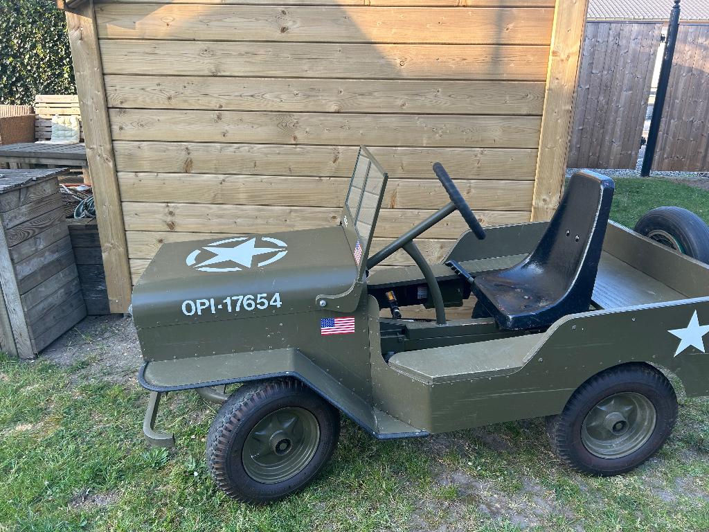 Gocart legerjeep, Kinderen en Baby's, Ophalen, Zo goed als nieuw, Berg