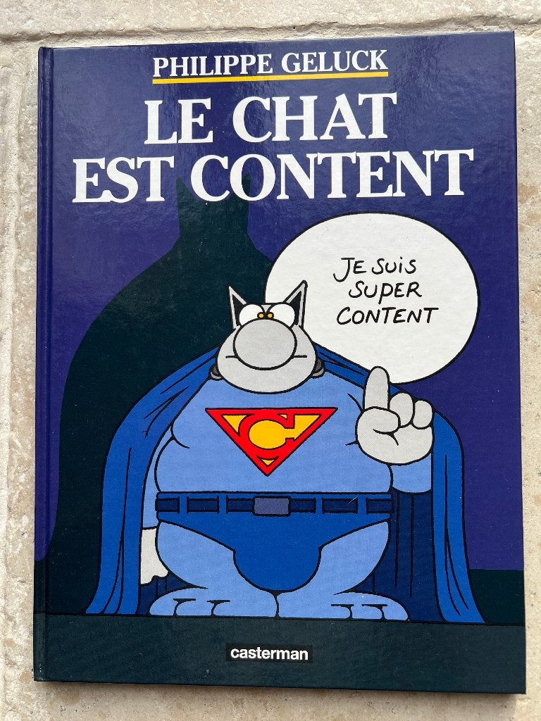 BD Le Chat est content, Enlèvement, Comme neuf